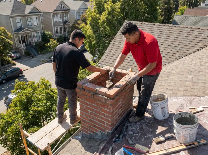 Chimney Masonry & Rebuild in Berkeley, CA